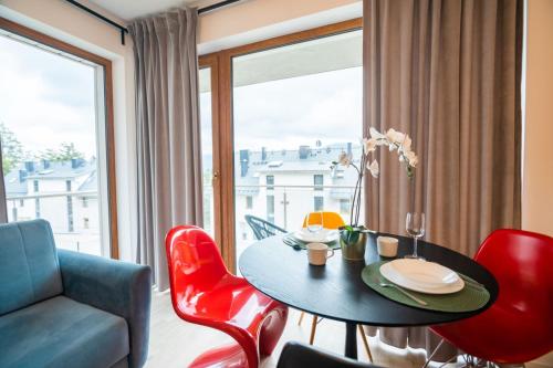 Posedenie v ubytovaní Apart Invest Widok 800 M5