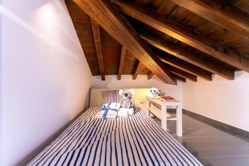 Posteľ alebo postele v izbe v ubytovaní -MalagaSunApts- Private Terrace Studio