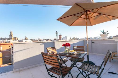 -MalagaSunApts-Private Terrace Penthouse