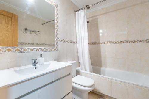 Koupelna v ubytování Bungalow in Torrevieja