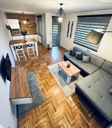 Prostor za sedenje u objektu TOP Apartman