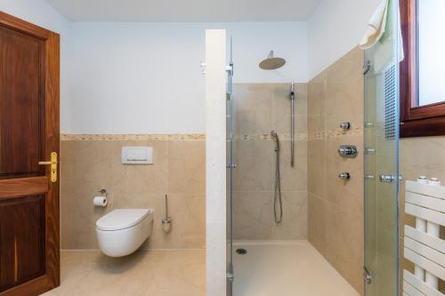 Koupelna v ubytování Villa Font de sa Cala