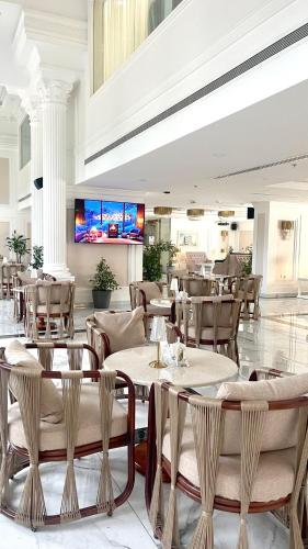 Remaj Hotelにあるテレビまたはエンターテインメントセンター