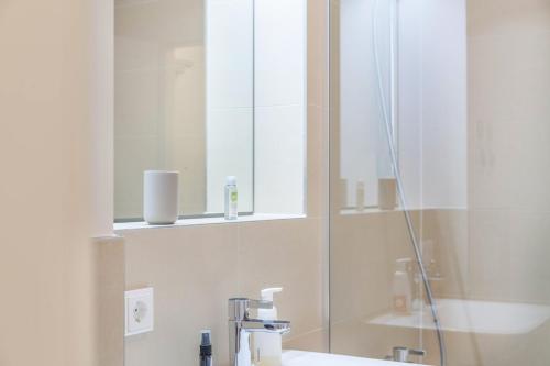 Koupelna v ubytování Apartment zum Genießen