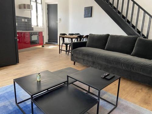 Posedenie v ubytovaní Appartement de standing au cœur d’Avignon