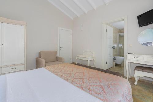 Ένα ή περισσότερα κρεβάτια σε δωμάτιο στο Alya Villa Butik Hotel