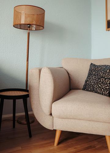 Ruang duduk di The Nook, Portstewart