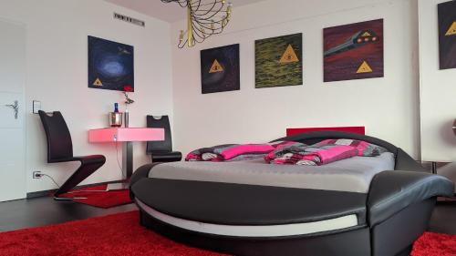 Χώρος καθιστικού στο Sky-Romantic-Room