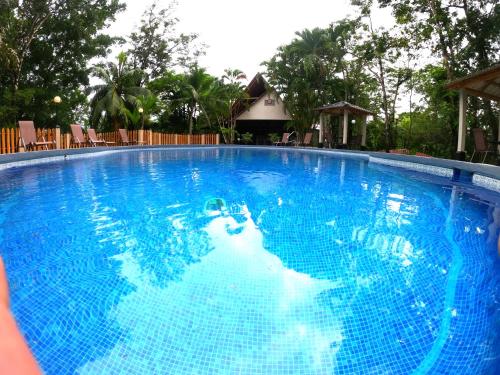 المسبح في El Sueno Tropical Hotel أو بالجوار