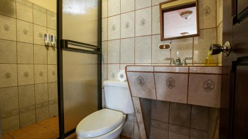 Koupelna v ubytování Orquideas Boutique Hotel
