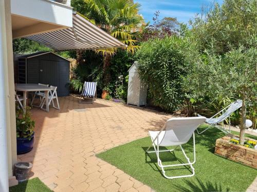 Arcachon, Ville de Printemps - Appartement T2 avec Jardin à 250m des Plages - FR-1-433-91