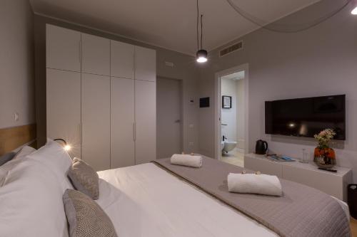 Ένα ή περισσότερα κρεβάτια σε δωμάτιο στο Casa Lounge Istria