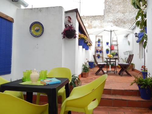 Posezení v ubytování Casa La Espartería de la Corredera