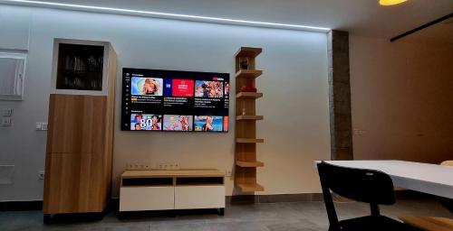 TV a/nebo společenská místnost v ubytování Asturin House - PARKING GRATIS