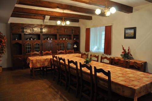 Dining area in a szállodákat