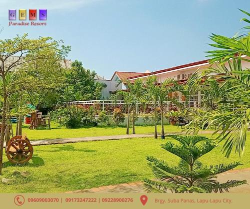 Zahrada ubytování Gem's Paradise Resort