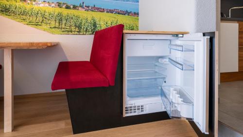 Dapur atau dapur kecil di SEEZEIT Residence