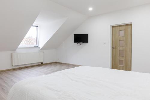 Televiisor ja/või meelelahutuskeskus majutusasutuses Apartment TH