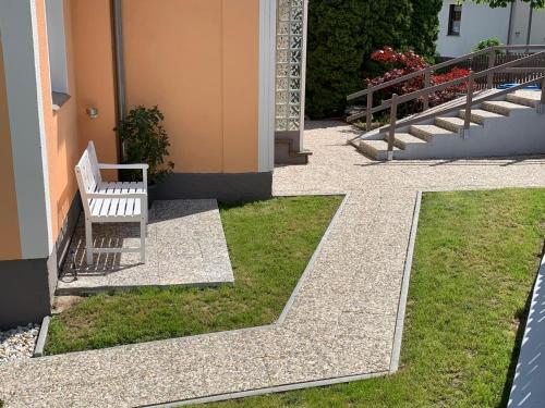 Taman di luar SweetDreams - Stadtvilla von 1936 - bis 8 Pers - 150qm - 5 Schlafzimmer - 2 Bäder - Hunde willkommen