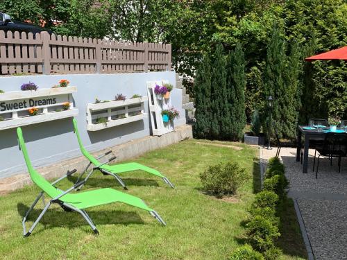 Taman di luar SweetDreams - Stadtvilla von 1936 - bis 8 Pers - 150qm - 5 Schlafzimmer - 2 Bäder - Hunde willkommen