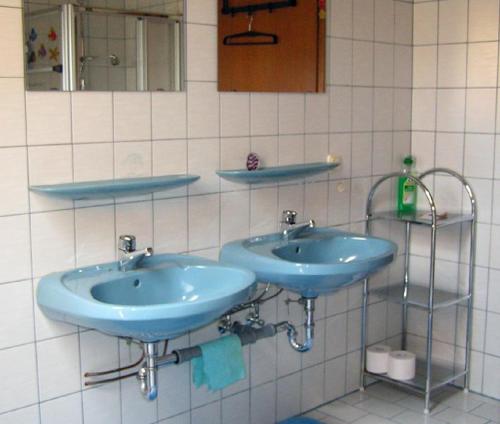 Koupelna v ubytování Ferienwohnungen Haus Resi