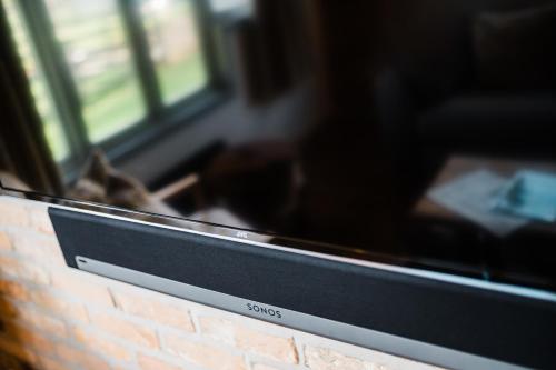 a close up of a window on a train at Low Moor Lodge in Scarborough
