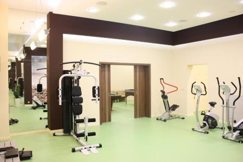 Fitness centrum a/nebo fitness zařízení v ubytování Sopot House