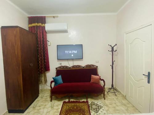 TV a/nebo společenská místnost v ubytování Valley guest House
