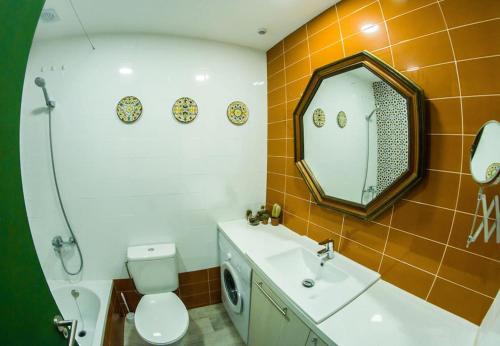 Koupelna v ubytování Studio Acuario Benalmadena