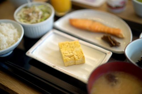 ロッジの敷地内または近くでの食事または食べ物