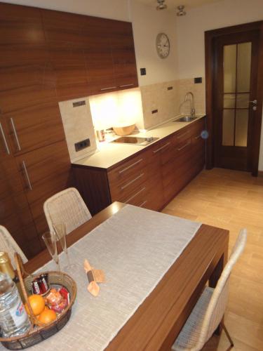 Dapur atau dapur kecil di Apartments Villa Markiz