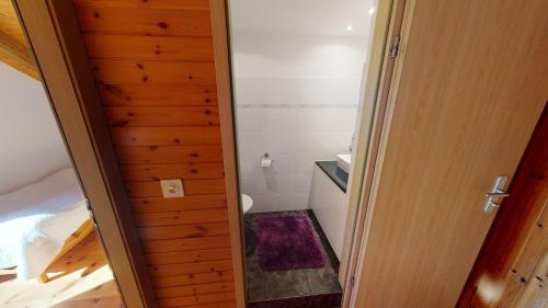 Koupelna v ubytování Tschuggen 11