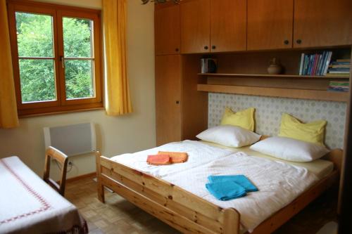 Postel nebo postele na pokoji v ubytování Haus Ilse