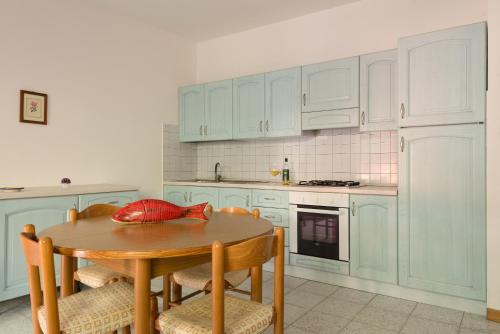 Køkken eller tekøkken på Villa Emilia