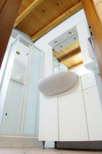 Ein Badezimmer in der Unterkunft Residence Diaz