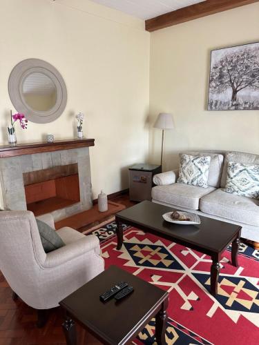 Χώρος καθιστικού στο Entim Sidai Wellness Sanctuary