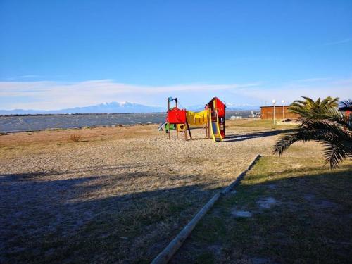 Charmant T2 Cabine avec terrasse et piscine à Port Barcarès - FR-1-195-13