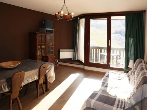 Grand studio skis aux pieds, 4 pers, Les Orres - FR-1-322-81
