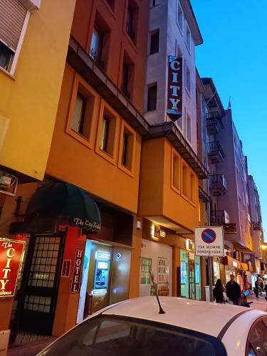 Hoone, kus korterhotell asub