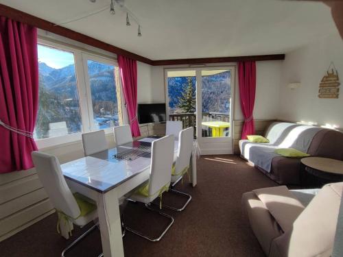 Appartement 2 pièces cosy pour 6 pers, accès direct pistes, balcon sud, au cœur des Orres - FR-1-322-240