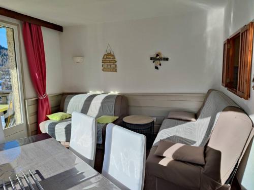 Appartement 2 pièces cosy pour 6 pers, accès direct pistes, balcon sud, au cœur des Orres - FR-1-322-240