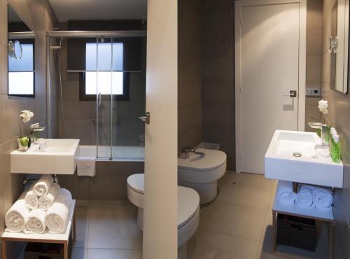 Bilik mandi di Apartments Sixtyfour