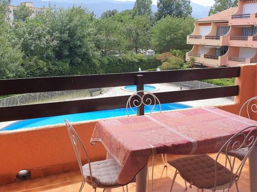 Appartement lumineux T2 avec piscine, loggia et parking, 4 couchages - Argelès-sur-Mer - FR-1-388-55