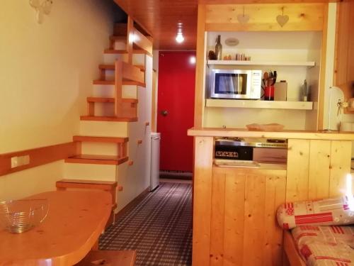 Duplex skis aux pieds pour 5 pers. à Arc 1800, Charmettoger, avec balcon et WIFI - FR-1-411-41