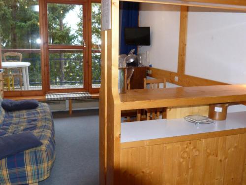 Duplex 2 pièces, 6 pers., ski aux pieds, Arc 1800, animaux admis - FR-1-411-219