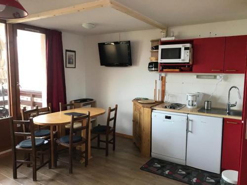 Studio chaleureux à Vallandry, 4 pers., proche pistes et commerces, animaux admis - FR-1-411-359