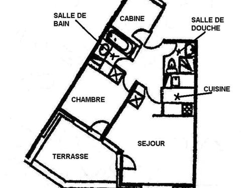 Photo de la galerie de l'établissement Bel appartement 3 pièces rénové avec balcon, parking en option à Valmorel - FR-1-291-821, à Valmorel
