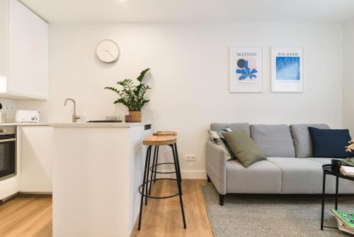 Moderno y Acogedor Apartamento en Atocha 4 PAX A/C