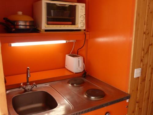 Studio 4 personnes Arc 1800, animaux admis, proche pistes - FR-1-411-627