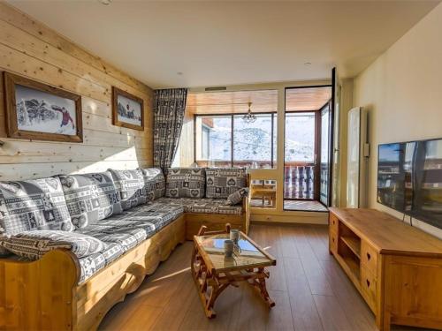 Appartement rénové 6 pers, 34m² + véranda, plein sud, Val Thorens, accès pistes et commerces